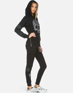 Lauren Moshi Corbin Star Skull*Women Hoodies