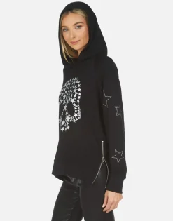 Lauren Moshi Corbin Star Skull*Women Hoodies