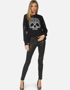 Lauren Moshi Corbin Star Skull*Women Hoodies