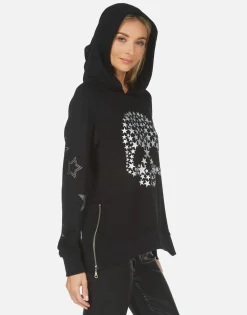 Lauren Moshi Corbin Star Skull*Women Hoodies