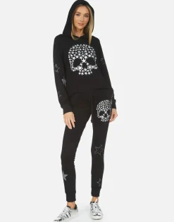 Lauren Moshi Corbin Star Skull*Women Hoodies