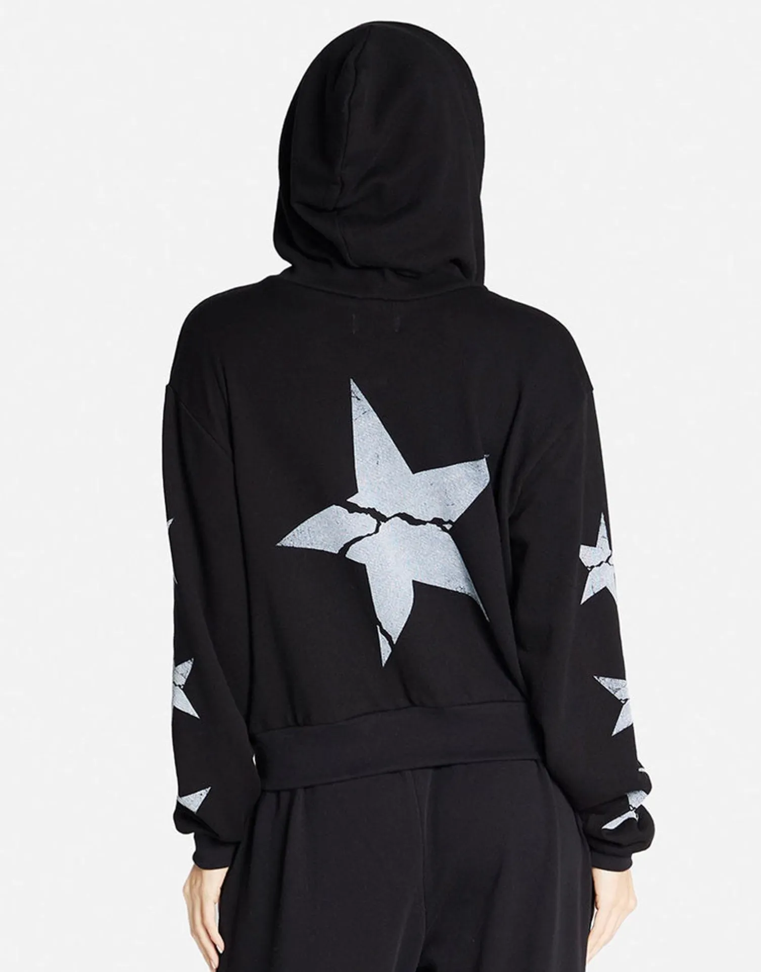 Lauren Moshi Cracked Star Zip Hoodie In | Lachelle By *Women Hoodies