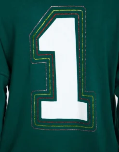 Lauren Moshi Crystal #1 Love Pullover Hoodie | Melanie By *Women Hoodies