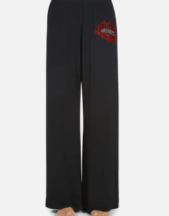 Lauren Moshi Crystal Biting Lip Pajama Set | Waverly By *Women Short Sleeve