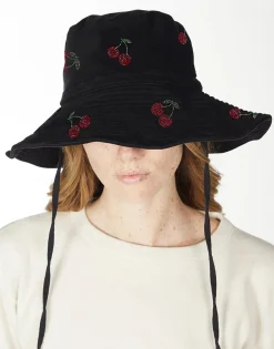 Lauren Moshi Crystal Cherries Bucket Hat In | Adina X By * Hats