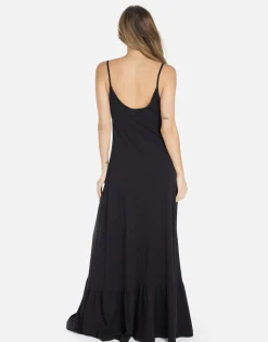 Lauren Moshi Crystal Cherries Maxi Ruffle Dress In | Beatrix By *Women Dresses