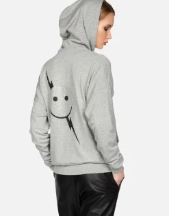 Lauren Moshi Crystal Happy Lightning Love Zip Hoodie | Chandra By *Women Hoodies