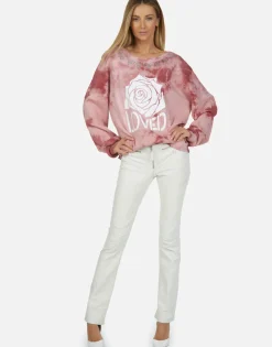 Lauren Moshi Crystal Loved Rose L/S Pullover | Sierra By *Women Long Sleeve