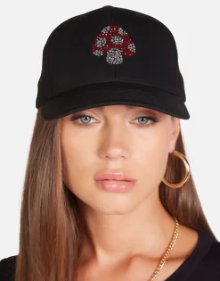 Lauren Moshi Crystal Mushrooms Canvas Hat In | Bay By * Hats