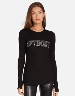 Lauren Moshi Crystal Optimist Fitted Thermal In | Mckinley By *Women Long Sleeve