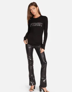 Lauren Moshi Crystal Optimist Fitted Thermal In | Mckinley By *Women Long Sleeve