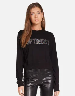 Lauren Moshi Crystal Optimist Pullover In | Spalding By *Women Long Sleeve