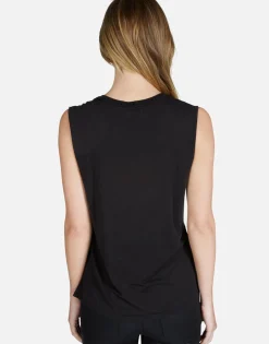 Lauren Moshi Crystal Royal Skull Scoop Neck Muscle Tank | Kel By *Women Tanks