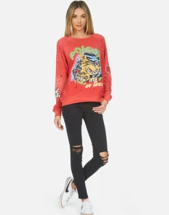 Lauren Moshi Darby Poison Cat*Women Long Sleeve