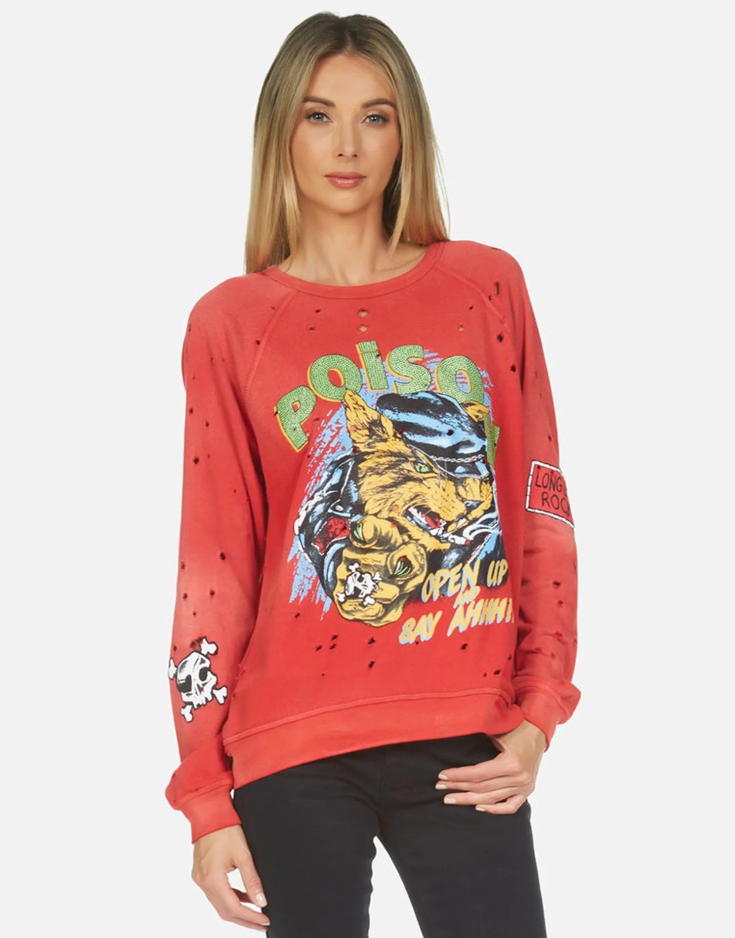 Lauren Moshi Darby Poison Cat*Women Long Sleeve