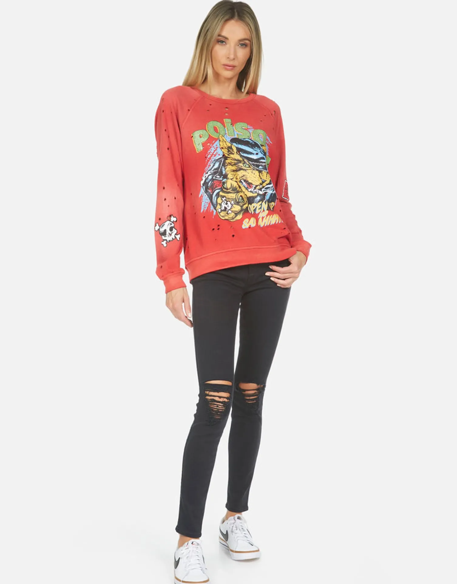 Lauren Moshi Darby Poison Cat*Women Long Sleeve