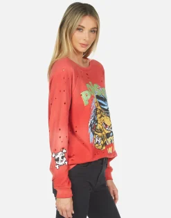 Lauren Moshi Darby Poison Cat*Women Long Sleeve