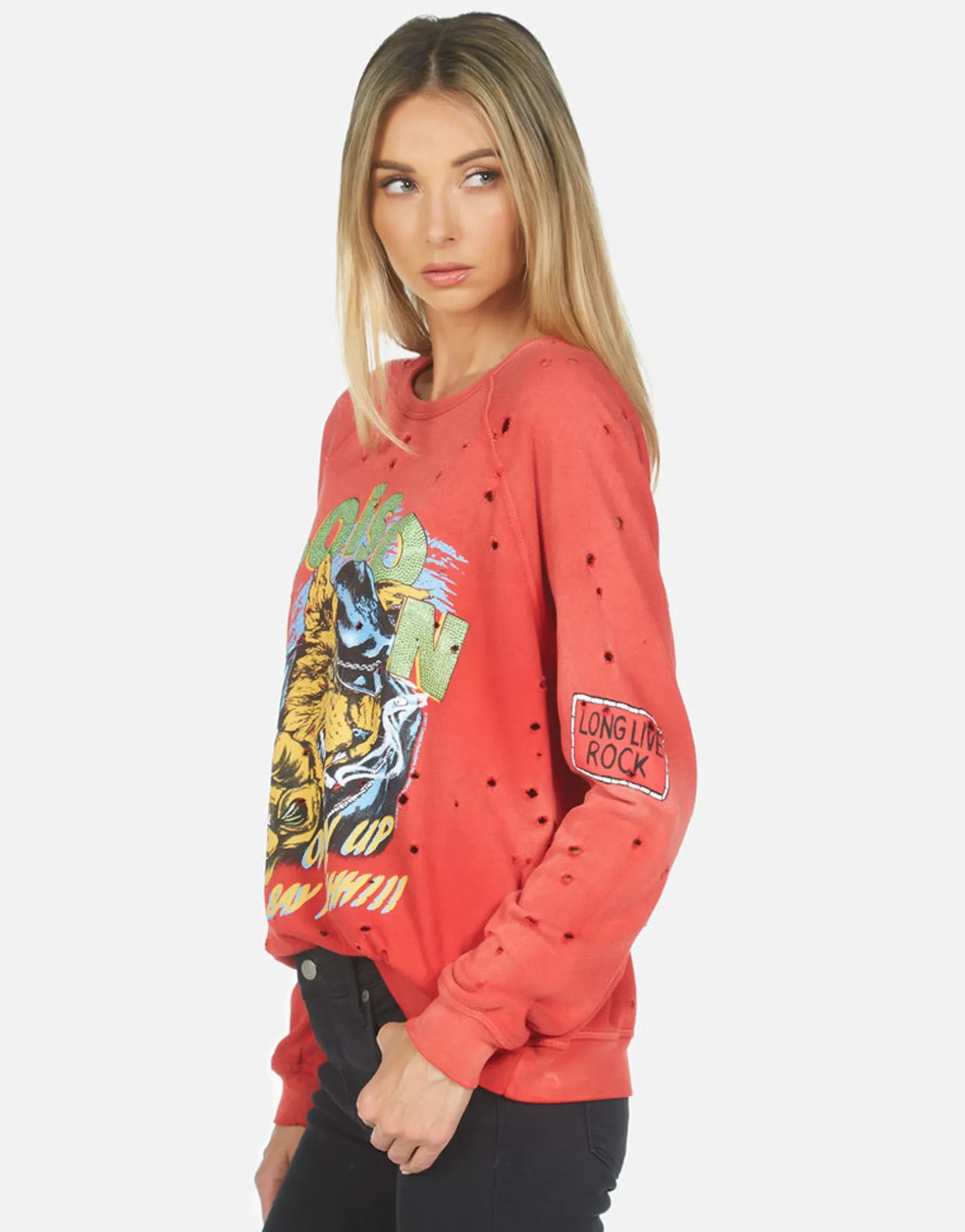 Lauren Moshi Darby Poison Cat*Women Long Sleeve