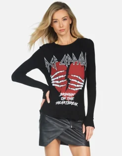 Lauren Moshi Def Leppard Heartbreak Thermal | Mckinley X By *Women Long Sleeve
