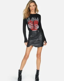 Lauren Moshi Def Leppard Heartbreak Thermal | Mckinley X By *Women Long Sleeve