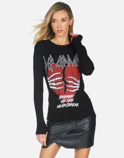 Lauren Moshi Def Leppard Heartbreak Thermal | Mckinley X By *Women Long Sleeve