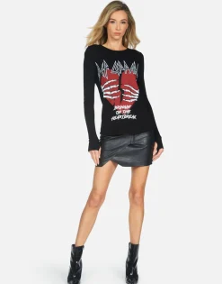 Lauren Moshi Def Leppard Heartbreak Thermal | Mckinley X By *Women Long Sleeve