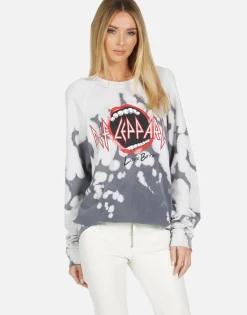 Lauren Moshi Def Leppard Love Bites Ii L/S Raglan Pullover | Anela By *Women Long Sleeve