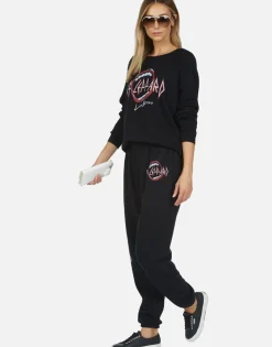 Lauren Moshi Def Leppard Love Bites L/S Vintage Pullover By *Women Long Sleeve