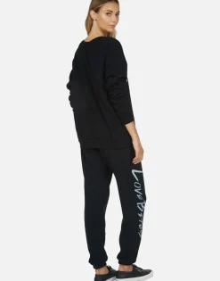 Lauren Moshi Def Leppard Love Bites L/S Vintage Pullover By *Women Long Sleeve