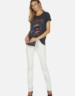 Lauren Moshi Def Leppard Love Bites Vintage Band Tee By *Women Short Sleeve