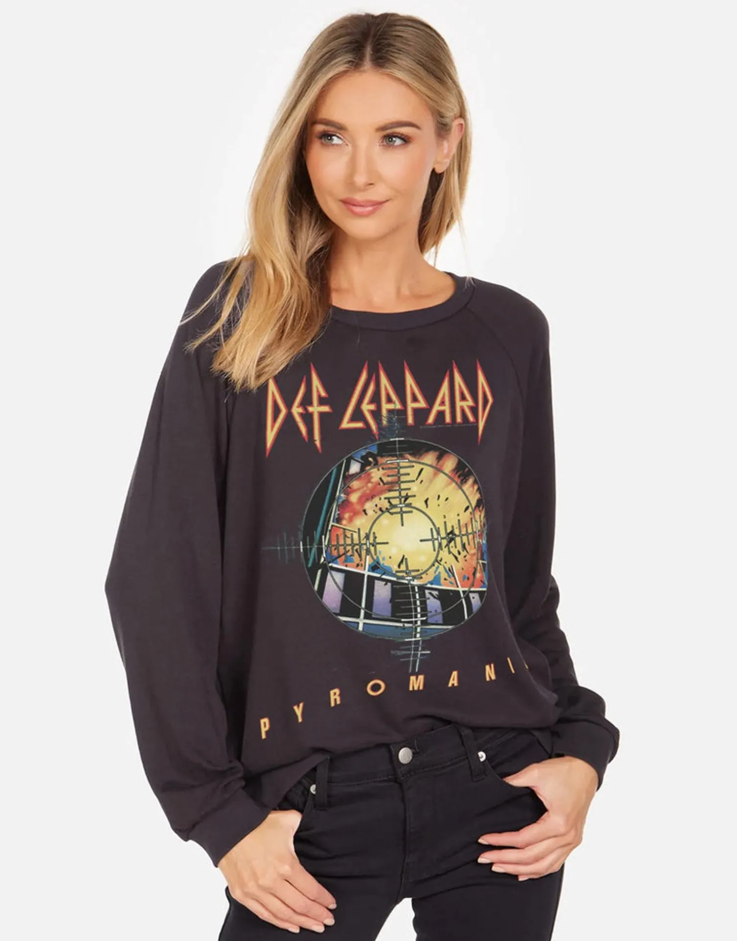 Lauren Moshi Def Leppard Pyromania Pullover In | Noleta X By *Women Long Sleeve