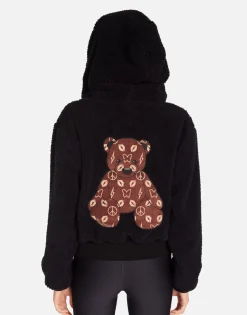 Lauren Moshi Designer Bear Sherpa Jacket In | Lumi By *Women Jackets