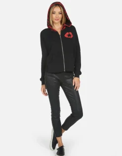 Lauren Moshi Destiny Tiger Tongue*Women Hoodies