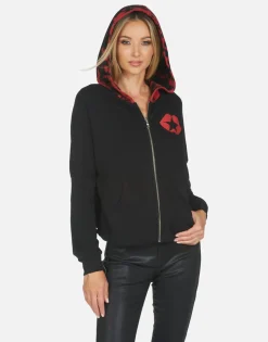 Lauren Moshi Destiny Tiger Tongue*Women Hoodies