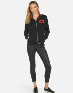 Lauren Moshi Destiny Tiger Tongue*Women Hoodies