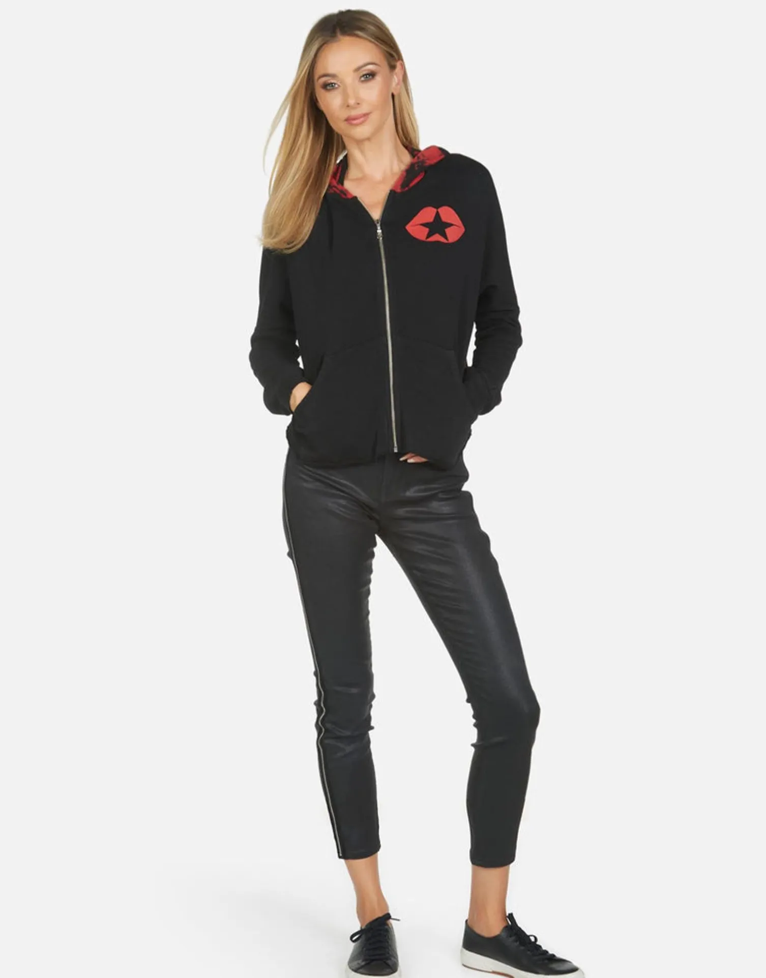 Lauren Moshi Destiny Tiger Tongue*Women Hoodies