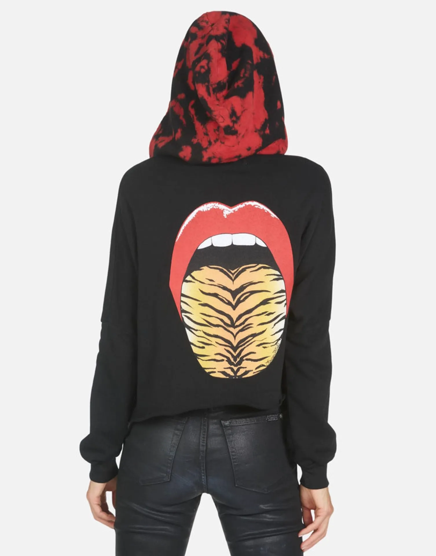 Lauren Moshi Destiny Tiger Tongue*Women Hoodies