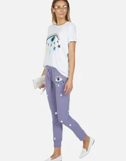 Lauren Moshi Edda Cosmic Rainbow Eye S/S Tee | Edda By *Women Short Sleeve