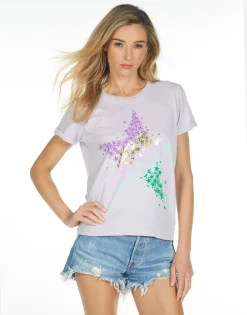 Lauren Moshi Edda Star Confettti*Women Short Sleeve