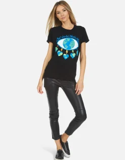 Lauren Moshi Edda World Eye Love*Women Short Sleeve