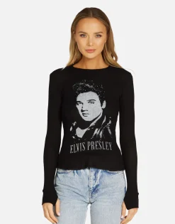 Lauren Moshi Elvis Presley Fitted Thermal In | Mckinley By *Women Long Sleeve