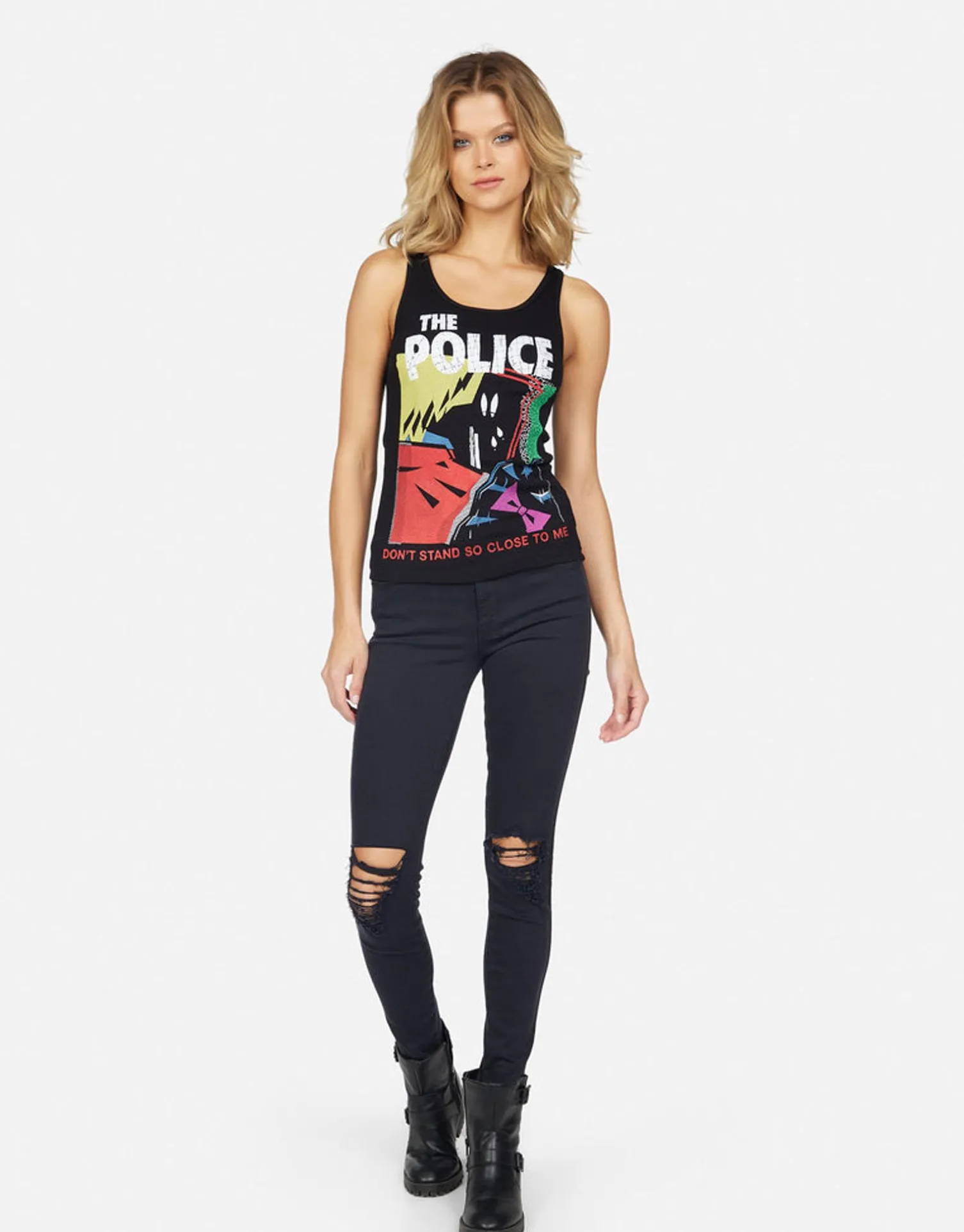 Lauren Moshi Esmerelda The Police Don'T Stand*Women Tanks