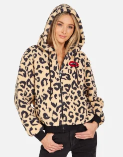 Lauren Moshi Esperanza X Red Kiss Lip*Women Hoodies