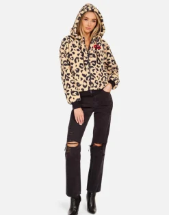 Lauren Moshi Esperanza X Red Kiss Lip*Women Hoodies