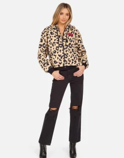 Lauren Moshi Esperanza X Red Kiss Lip*Women Hoodies