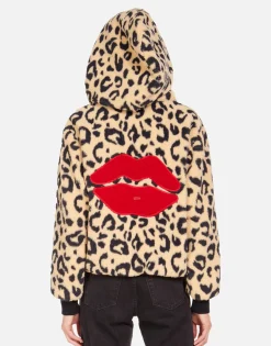 Lauren Moshi Esperanza X Red Kiss Lip*Women Hoodies