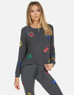 Lauren Moshi Everly Lucky Elements*Women Long Sleeve