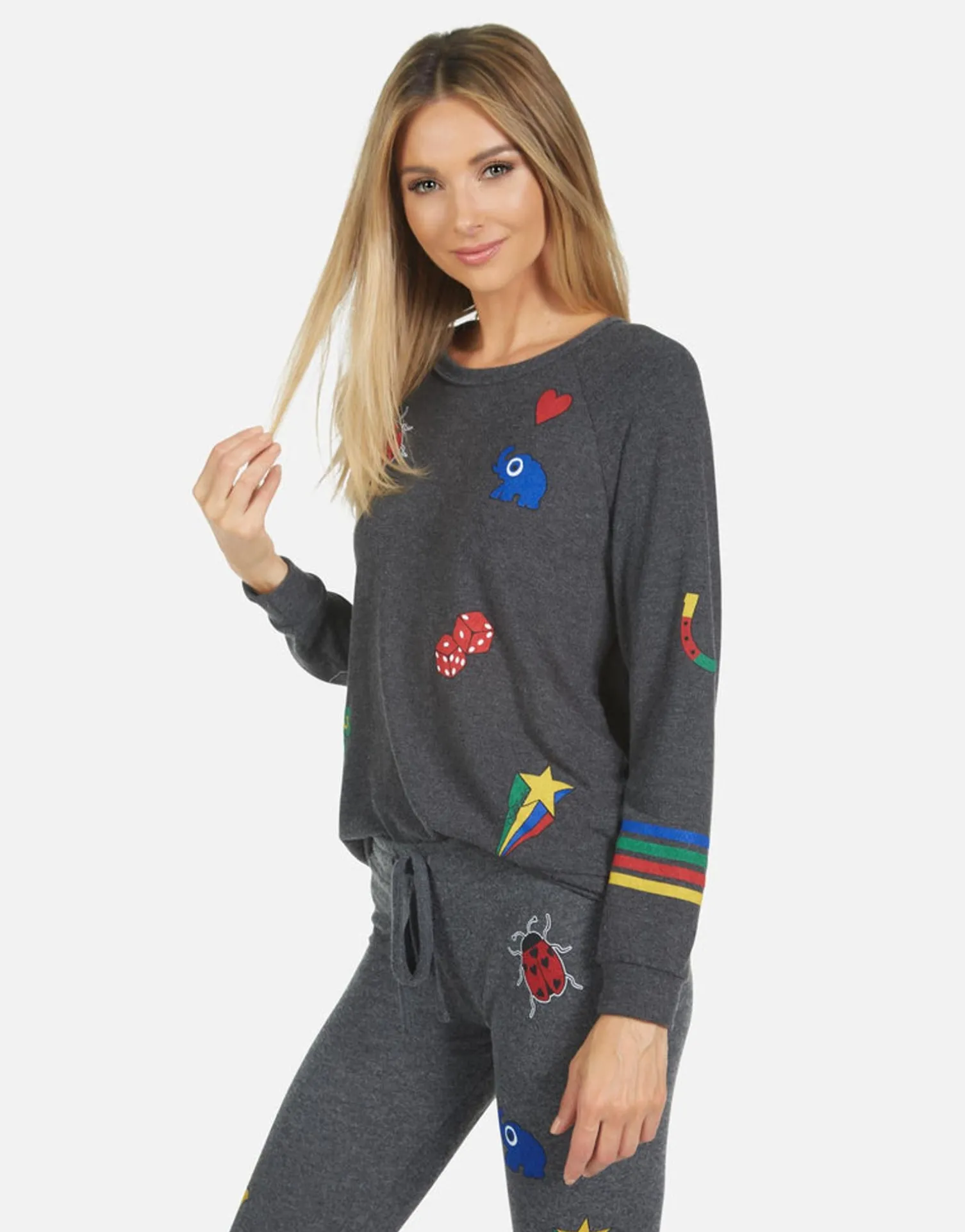 Lauren Moshi Everly Lucky Elements*Women Long Sleeve
