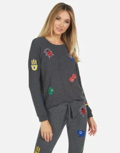 Lauren Moshi Everly Lucky Elements*Women Long Sleeve