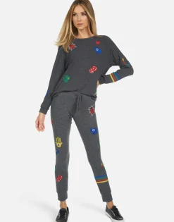 Lauren Moshi Everly Lucky Elements*Women Long Sleeve